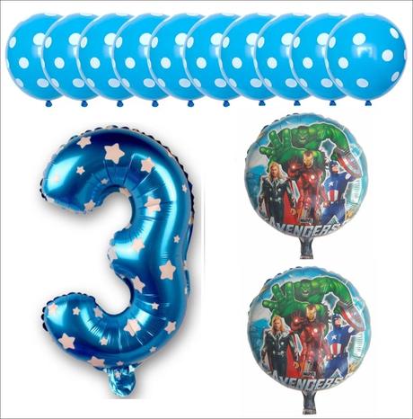 Set balónov avengers, 