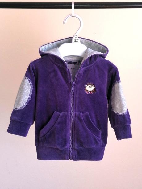 Alfons aberg - zamatová mikinka, 62