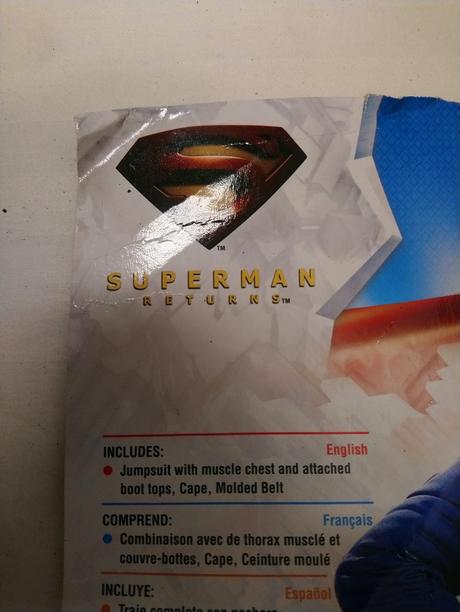 2 dielny kostým superman returns, 12-14 r, 152-164,