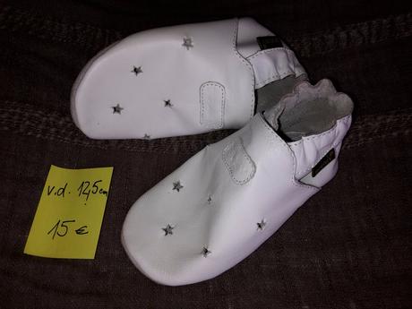 Biele kozene capacky vd 12cm, 20