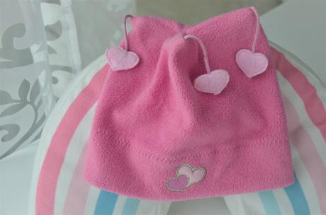 Čiapka so srdiečkami-86/92, 86