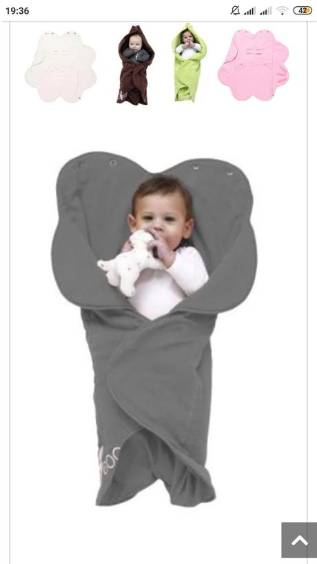 Detská zavinovačka do autosedačky bavlna wallaboo, 