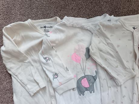 Pyžamo 5x, č 80, 9-12 mesiacov, esprit,80