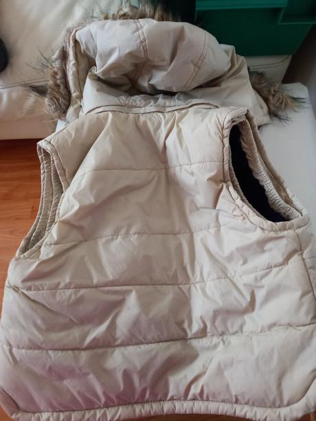 Zateplená vesta s kapucňou 86/92, 92