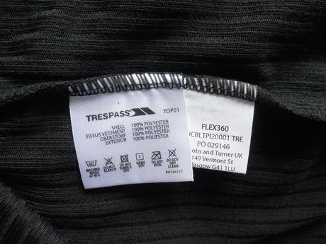 Termo / funkčné tričko trespass na 9/10 rokov, 134