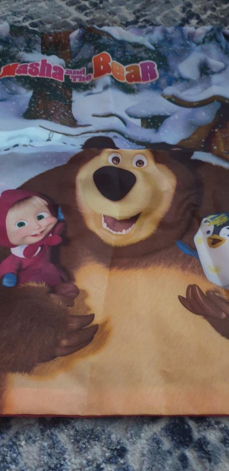 Vrecko na úbor máša a medveď, 