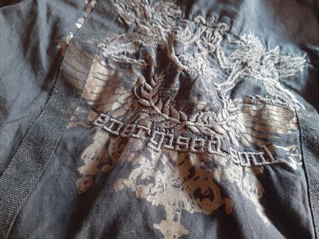 Next signature košela s vyšivkou na chrbate, next,98