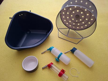 Klietky a príslušenstvo pre drobné hlodavce, 