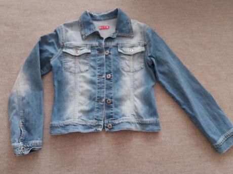 Dievčenská rifľová bunda, liu jo,140