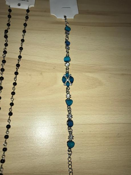 Nádhredný set - modré kamene -darček,