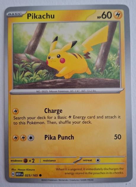 Pokémon karty "151 - mew" (4),