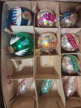 Stare vianocne ozdoby,