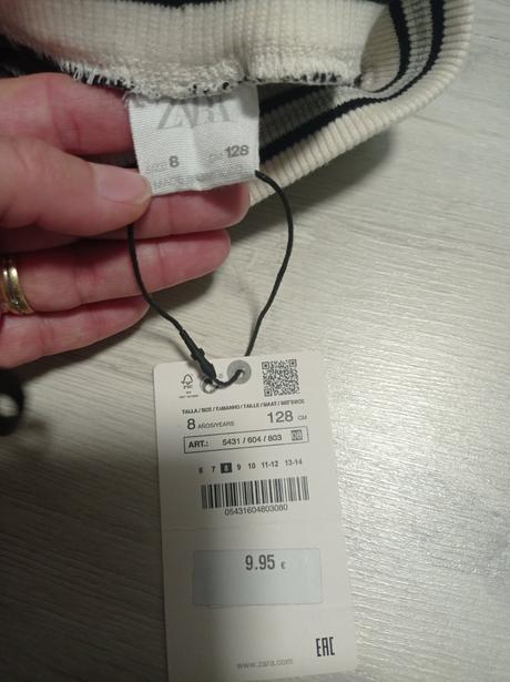 Legíny zara nové 128 na 7/8 rokov, zara,128