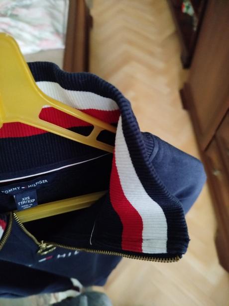 Tommy hilfiger dlhšia mikina, tommy hilfiger,xs