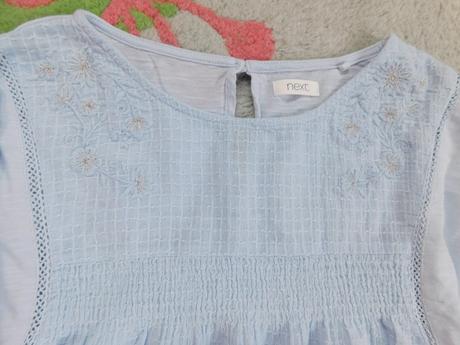 Bavlnená vyšívaná blúzka next, next,164