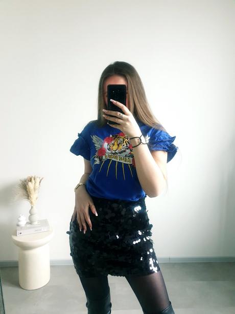 Moderný top xs/s, xs