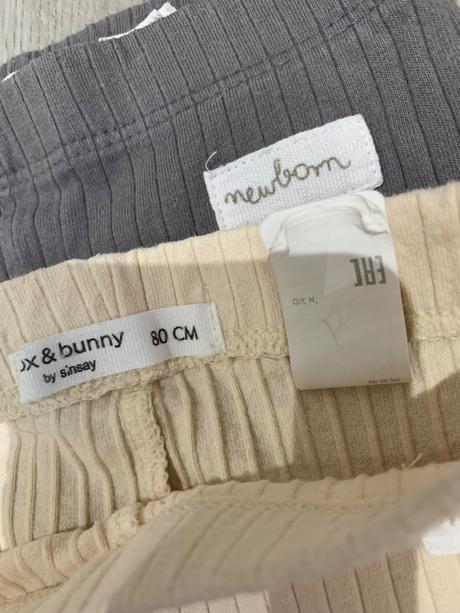 Balík body legíny rebrovane, 80