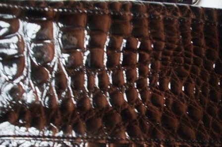 Hnedá lesklá kabelka marc picard, picard