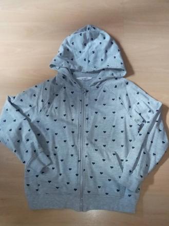 Srdiečková mikinka na zips, coccodrillo,134