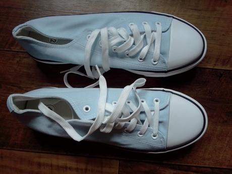 Klasické plátené tenisky modré unisex č.42, 42