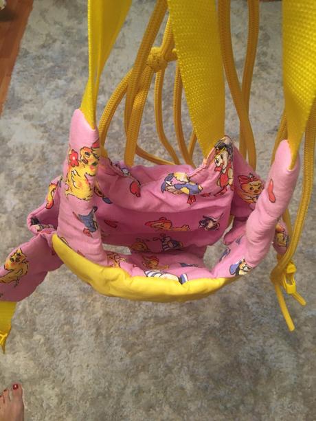 Textilna hojdacka pre babatka, 