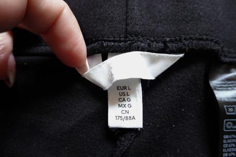 Mäkké poddajné nohavice h&m, h&m,l