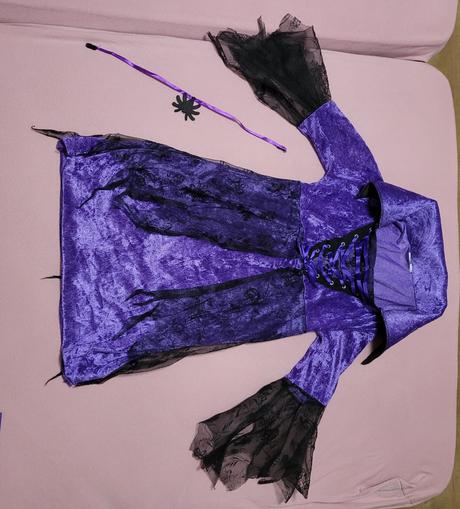 Karnevalový kostým čarodejnica, 