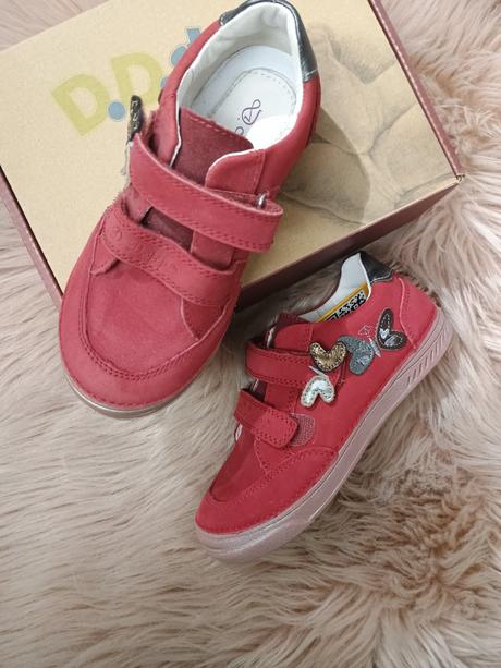 Detské kožené topánky  d.d.step 17010569 b, d.d.step,30