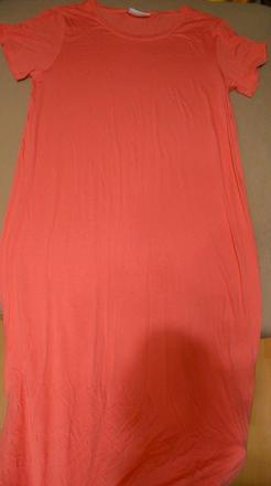 Maxi šaty elastické s rozporkom s/m, m