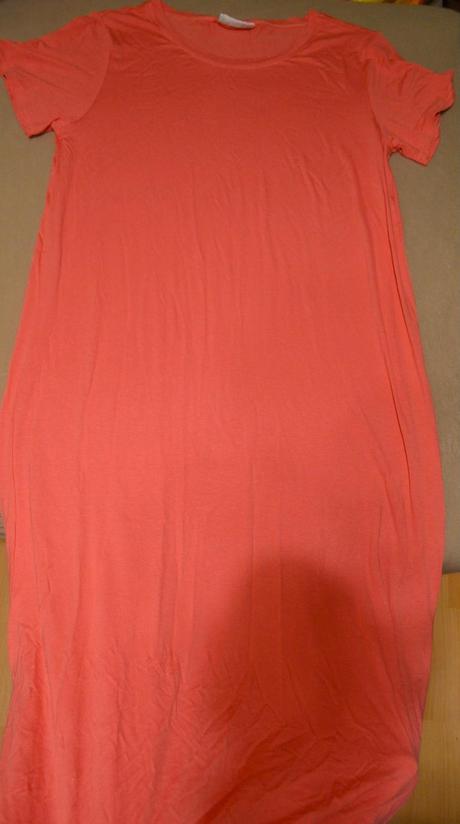 Maxi šaty elastické s rozporkom s/m, m