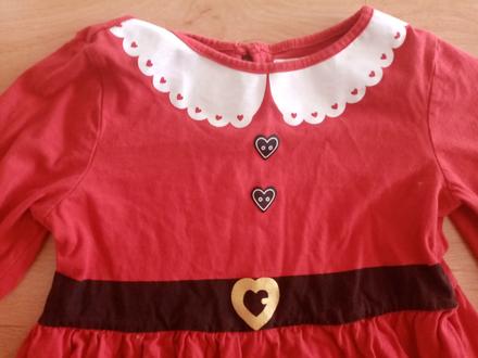 Vianočné šaty 122 /128, sinsay,128