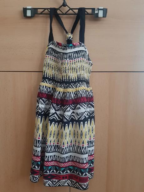 Dievčenské šaty na ramienka, palomino,104