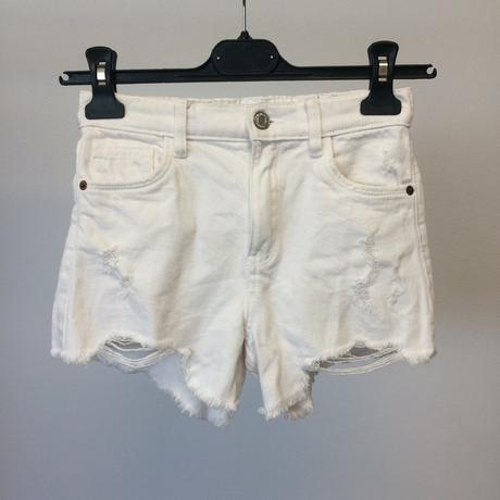 Šortky biele dievčenské zara č.134, 8-9y, zara,134