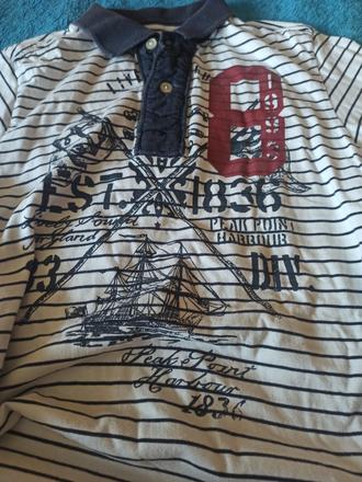 Tričko, pirátske, krátky rukav, old navy,146