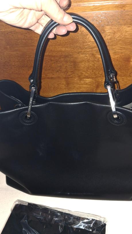 Čierna kabelka emporio armani,