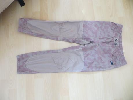 Nohavice hnedé melírované, alpine pro,140