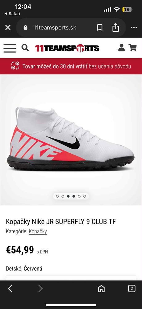 Turfe nike jr superfly, nike,36