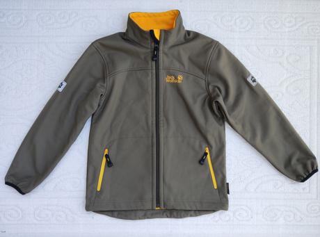 Vetrovka softshellová jack wolfskin, jack wolfskin,140