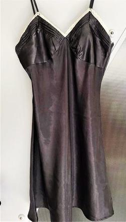 Nočná saténová košielka, l