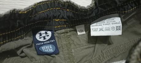 3/4 nohavice, c&a, vel. 134, c&a,134