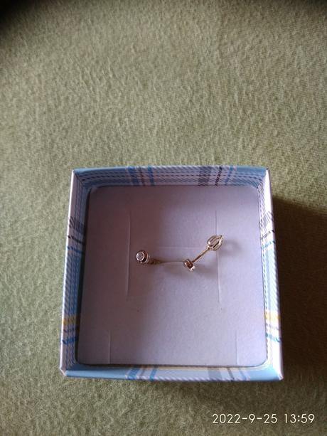 Zlaté náušnice (poštovné v cene),