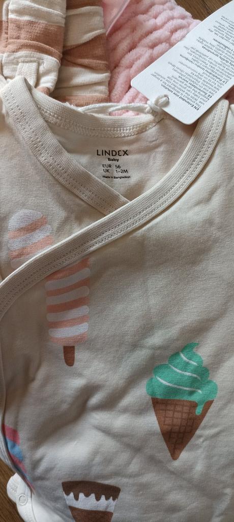 Súprava body a kraťasy, lindex,56