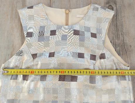 Lesklé spoločenské šaty, h&m,s