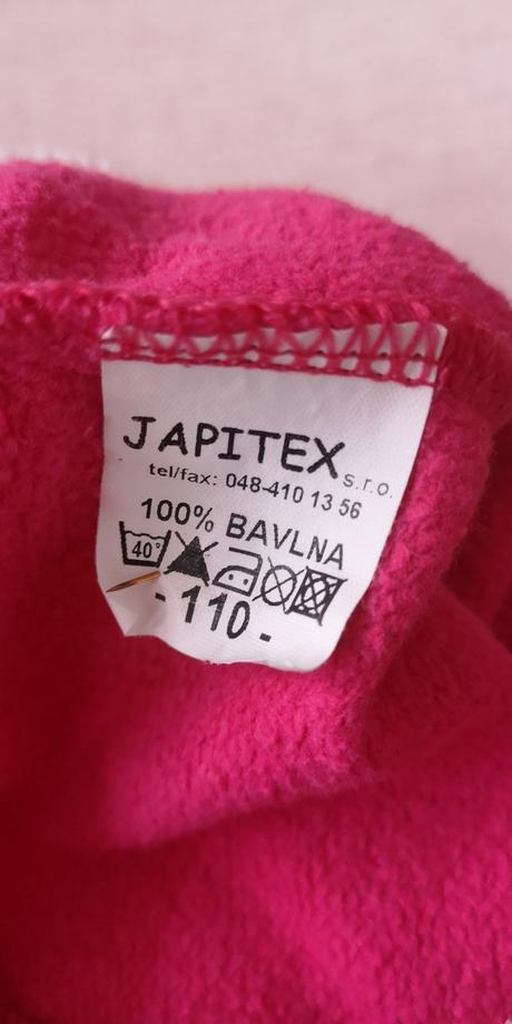 Tepláky, japitex,110