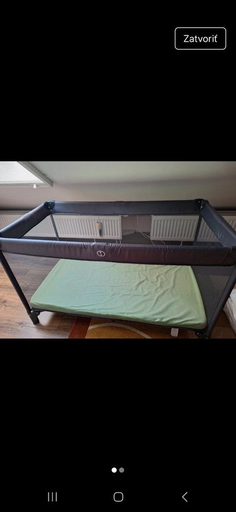 Prenosna detska postielka, šírka (cm): 65,dĺžka (cm): 120