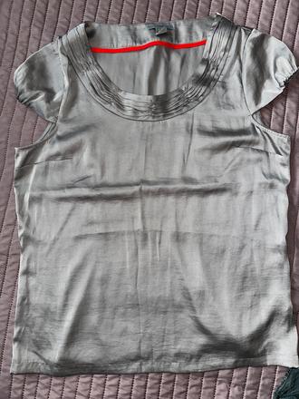 Saténová blúzka h&m 44, h&m,44
