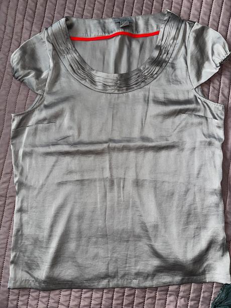 Saténová blúzka h&m 44, h&m,44