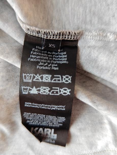 Karl lagerfeld originál moderné štýlové tielko, xs