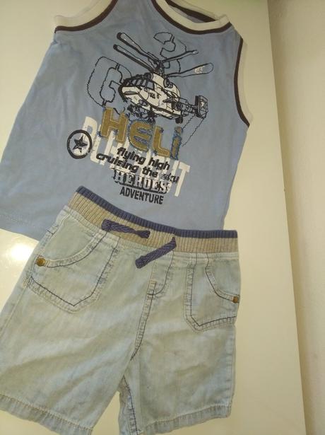 Tričko kraťasy, bekovka, 68–80