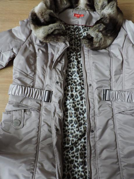Zimná bunda elegantná, 50 / xxl